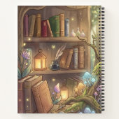 Bosuilen Spiraal Notebook Notitieboek (Achterkant)