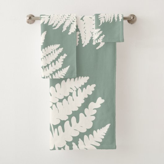 Bosvarenblad Aangepaste Achtergrondkleuren Bad Handdoek (Insitu)