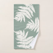 Bosvarenblad Aangepaste Achtergrondkleuren Bad Handdoek (Handdoek)