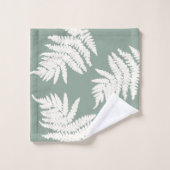 Bosvarenblad Aangepaste Achtergrondkleuren Bad Handdoek (Wasdoekje)