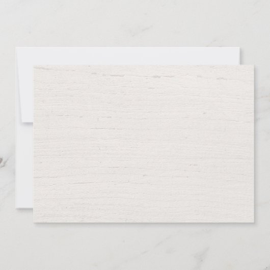 Bosvee Bosjongen 1 e verjaardag foto Kaart (Achterkant)