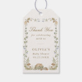 Bosverhaal Baby Shower Cadeaulabel (Voorkant)