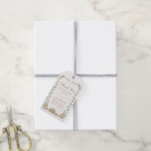 Bosverhaal Baby Shower Cadeaulabel (Met Touw)