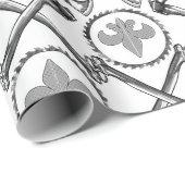 Bosverpakkingspapier uitvoeren cadeaupapier (Rol Hoek)