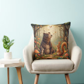 Bosverzameling van Schattige Dieren Kussen (Stoel)
