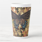 bosvlinder latte mok (Voorkant)