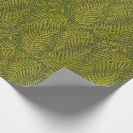 Bosvloergroen Cadeaupapier (Hoek)