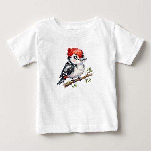 Bosvogel-Cute Specht (Voorkant)