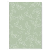 Bosvogels en groen gebladerte kaart (Achterkant)