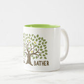 Bosvogels Tweekleurige Koffiemok (Voorkant rechts)