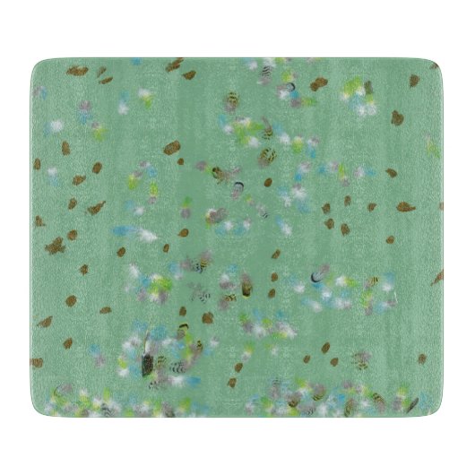 Bosvogeluitsnijderij Snijplank (Voorkant)