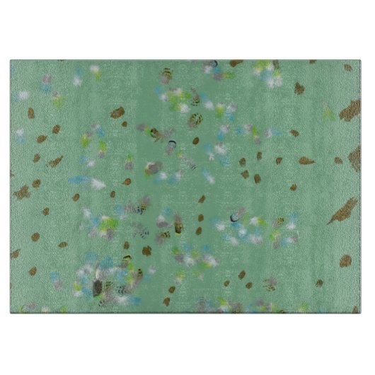 Bosvogeluitsnijderij Snijplank (Voorkant)