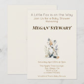 Bosvos Babyborrel Kaart (Voorkant / Achterkant)