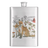  bosvos heupfles (Voorkant)