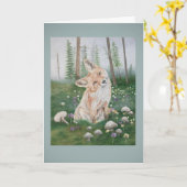 Bosvos Kaart (Gele Bloem)