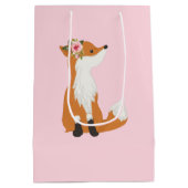 bosvos, schattige vos, medium cadeauzakje (Achterkant)