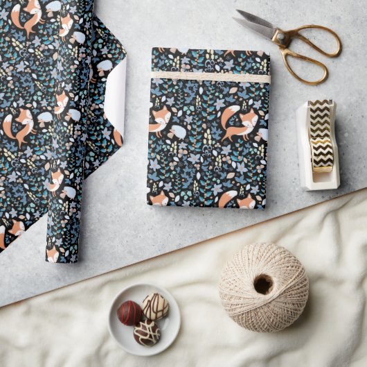Bosvos Winter Cadeaupapier (Crafts)