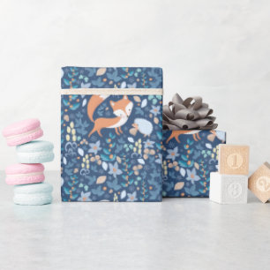 Bosvos Winter Cadeaupapier