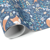 Bosvos Winter Cadeaupapier (Rol Hoek)
