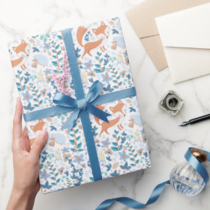 Bosvos Winter Cadeaupapier