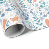Bosvos Winter Cadeaupapier (Rol Hoek)