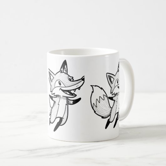 Bosvosmok Koffiemok (Voorkant rechts)