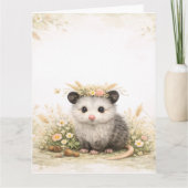 Bosvriend bosopossum kaart (Voorkant)