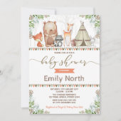 Bosvriendelijke Baby showers Kaart (Voorkant)