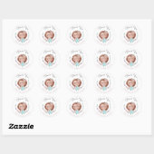 bosvrienden baby egelg Baby shower Sticker (Vel)