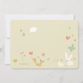 Bosvrienden Foto Geboorteaankondiging Aankondiging (Achterkant)