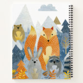 Bosvrienden in de berg notitieboek (Achterkant)