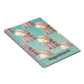 Bosvrienden Knuffel Baby Egel Notitieboek (Rechterzijde)