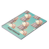 Bosvrienden Knuffel Baby Egel Notitieboek (Linkerzijde)