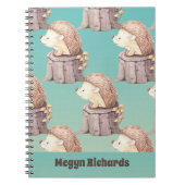 Bosvriendjes Knuffel Baby Egel Notitieboek (Voorkant)