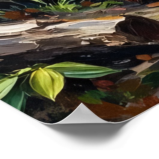 Bosvriendschap: Bigfoot en de Fawn Poster (Hoek)