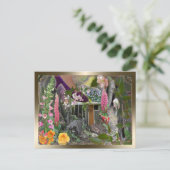 boswandeling briefkaart (Staand voorkant)