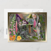 boswandeling briefkaart (Voorkant / Achterkant)