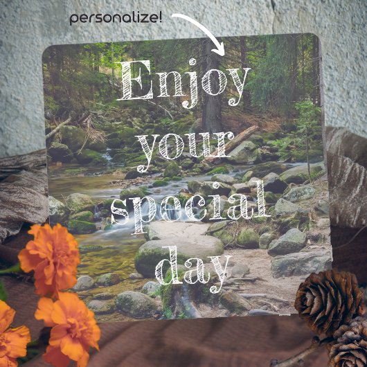 Boswaterval Feestdagenkaart