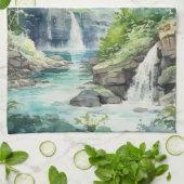 Boswaterval Theedoek (Gevouwen)