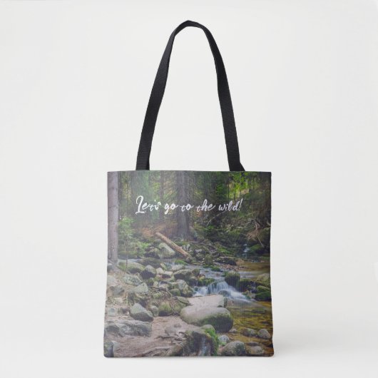 Boswaterval Tote Bag (Voorkant)