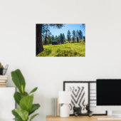 Boswei Muur Kunst | Grove Boslandschap Poster (Thuiskantoor)
