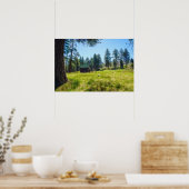 Boswei Muur Kunst | Grove Boslandschap Poster (Keuken)