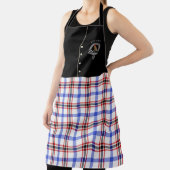 Boswell Clan Badge & Tartan Kilt Schort (Insitu)