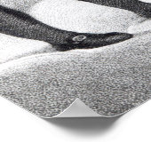 Boswell en de Ghost van Samuel Johnson Poster (Hoek)