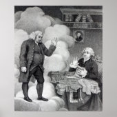 Boswell en de Ghost van Samuel Johnson Poster (Voorkant)