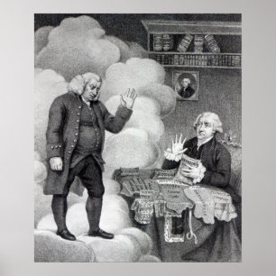 Boswell en de Ghost van Samuel Johnson Poster