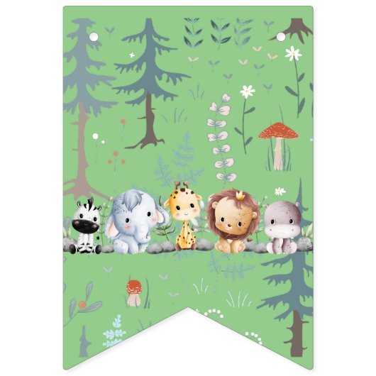 boswezens bunting banner (Tweede vlag)