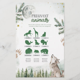 Boswolf Zwangere Dieren Spellen