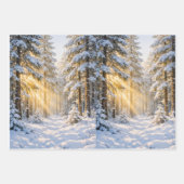 Boszonlicht • Vellen Inpakpapier • Set van 3 (Voorkant 3)