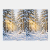 Boszonlicht • Vellen Inpakpapier • Set van 3 (Voorkant 2)